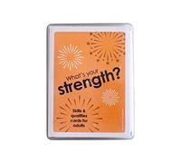 What's your strength?® Skills & qualities cards for adults By Katherine Jennick - excellent for Self Help, Coaching, Mentoring, CV writing and more