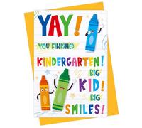 WhatSign Kindergarten Graduation Cards Yay You Finshed Kindergarten Card