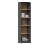 Whatsize 5 Tier Bookcases for Living Room Study Bedroom Office