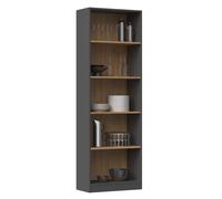 Whatsize 5 Tier Bookcases for Living Room Study Bedroom Office