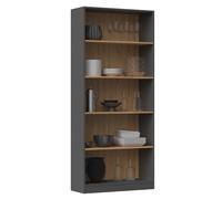 Whatsize 5 Tier Bookcases for Living Room Study Bedroom Office