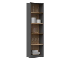 Whatsize 5 Tier Bookcases for Living Room Study Bedroom Office
