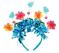 WHAVEL Hawaiian Tropical Headband Luau Party Decorations Flower Hair Accessories Summer Beach Pool
