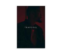 WHBAQ Bryson Tiller Poster Rapper Poster Canvas Durable Colourfast Wall Art Decorative Painting for Living Room Bedroom Home Decor 12x18inch(30x45cm) Unframe-style