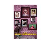 WHBAQ The Royal Tenenbaums Poster Movie Poster Canvas Durable Colourfast Wall Art Decorative Painting for Living Room Bedroom Home Decor 16x24inch(40x60cm) Unframe-style