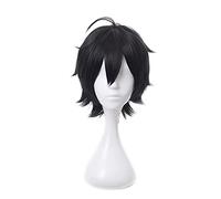 WHBHD Miyamura Izumi Cosplay Wig Anime Hori-san to Miyamura-kun Horimiya Short Black Heat Resistant Synthetic Hair
