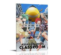 WHBRFO Assassination ClassroomPoster Bedroom Aesthetic Art Poster Decoration Decorative Wall Art Painting Canvas Mural Living Room PaintingFrame-style08x12inch(20x30cm)