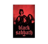 WHBRFO Black SabbathPoster Bedroom Aesthetic Art Poster Decoration Decorative Wall Art Painting Canvas Mural Living Room PaintingUnframe-style12x18inch(30x45cm)