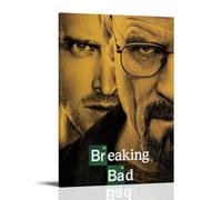 WHBRFO Breaking BadPoster Bedroom Aesthetic Art Poster Decoration Decorative Wall Art Painting Canvas Mural Living Room PaintingFrame-style16x24inch(40x60cm)
