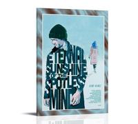 WHBRFO Eternal Sunshine of The Spotless MindPoster Bedroom Aesthetic Art Poster Decoration Decorative Wall Art Painting Canvas Mural Living Room PaintingFrame-style20x30inch(50x75cm)
