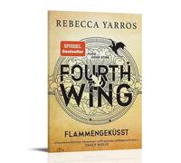 WHBRFO Rebecca Yarros Fourth WingPoster Bedroom Aesthetic Art Poster Decoration Decorative Wall Art Painting Canvas Mural Living Room PaintingFrame-style08x12inch(20x30cm)