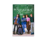 WHBRFO The Breakfast ClubPoster Bedroom Aesthetic Art Poster Decoration Decorative Wall Art Painting Canvas Mural Living Room PaintingUnframe-style16x24inch(40x60cm)