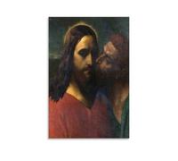 WHBRFO The Kiss of JudasPoster Bedroom Aesthetic Art Poster Decoration Decorative Wall Art Painting Canvas Mural Living Room PaintingUnframe-style08x12inch(20x30cm)