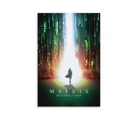 WHBRFO The MatrixPoster Bedroom Aesthetic Art Poster Decoration Decorative Wall Art Painting Canvas Mural Living Room PaintingUnframe-style20x30inch(50x75cm)