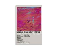 WHBRFO We're All Alone in This Together Dave (rapper) Poster Bedroom Aesthetic Art Poster Decoration Decorative Wall Art Painting Canvas Mural Living Room PaintingUnframe-style20x30inch(50x75cm)