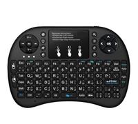 WHcmGSVNV Wireless 2.4 GHz Keyboard With Touchpad Compatible With Android TV Box PC Laptop TV HTPC(Arabic Keyboard)