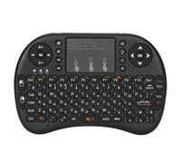 WHcmGSVNV Wireless 2.4 GHz Keyboard With Touchpad Compatible With Android TV Box PC Laptop TV HTPC(Russian Keyboard)