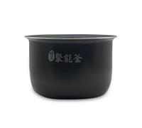 WHDEKGD Electric Rice Cooker Inner Pot Compatible For Midea 2L Replacement Inner Pot MB-WYN201, MB-FS201 Black Crystal Coating Non Stick Inner Pot Inner Pot Electric Rice Cooker Accessories Parts