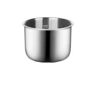 WHDEKGD Stainless steel pot liner Compatible For Panasonic SR-DF181 replaces pot liner rice cooker liner 5L Replace the inner pot rice cooker Container replacement inner pot Kitchen tools
