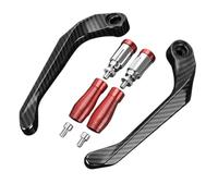 WHDKGLPO Motorcycle Bow Guard Motorcycle Die-Casting Aluminum Alloy Handlebar Brake Clutch Lever Hand Guard Protector Accessories Handguard