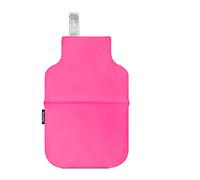 Wheat Bag Microwavable Bottle Shaped Heat Pack - 27cm x 18cm (Cotton Fabric - Hot Pink)
