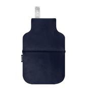 Wheat Bag Microwavable Bottle Shaped Heat Pack - 27cm x 18cm (Cotton Fabric - Navy Blue)