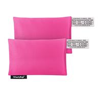 Wheat Bag Microwave Small Rectangle (15cm) Heat Pack - Pack of 2 (Cotton Fabric - Hot Pink)