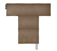 Wheat Bag Upper Neck & Back (T-Shaped) (43cm x 39cm) - (Premium Cotton Fabric - Chocolate with Lavender)