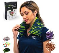 Wheat Bags for Neck Pain Relief - Neck Warmer Microwave (60x15 cm) - Heating Pads Microwave - Hot & Cold Pack Microwavable - Washable Cover, 100% Cotton Fabric & Lavender