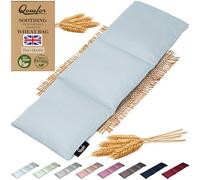 Wheat Bags Microwavable, Light Blue, 3-Chamber Heating Pad for Pain Relief