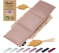 Wheat Bags Microwavable, Pink, 3-Chamber Heating Pad for Pain Relief