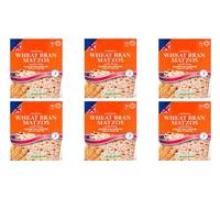 Wheat Bran Matzos 300g Pack of 6 Each cracker is low in fat and salt, making them a lighter choice for everyday snacking.