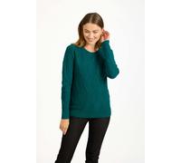 Wheat Cable-Knit Jumper - Teal - 12