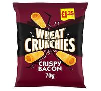 Wheat Crunchies Bacon Crisps 70g, £1.35 PMP | Case of 16
