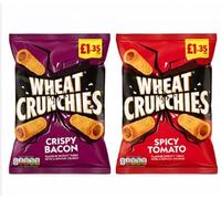 Wheat Crunchies Mixed Box Crispy Bacon & Spicy Tomato 16 x 70g