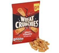 Wheat Crunchies Spicy Tomato Crisps 70g - Pack of 16
