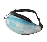 Wheat Field Fanny Pack Waist Bag for Men Women Bum Bag with Headphone Jack and Adjustable Belt for Biking Running Jogging Traveling Outdoors Workout Cycling Fitness Hiking