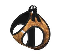 Wheat Field Harness Leash Set for Cat and Dog, Reflective Vest for Small Pets Walking Escape-Proof