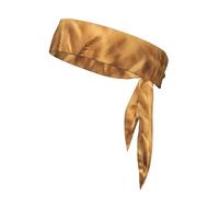 Wheat Field Print Sport Head Ties Headbands Bandanas Workout Hair Band Athletic Sweatbands for Running Tennis