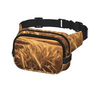 Wheat Field Print Waist Bag Fanny Packs for Men&Women with Adjustable Belt for Outdoors Workout