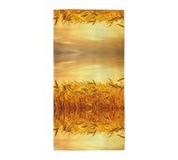 Wheat Field Soft Fluffy Bath Towel High Absorbent For Bathroom Daily Use