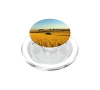 Wheat Fields Rolling Countryside Farm Landscape Artwork PopSockets PopGrip for MagSafe