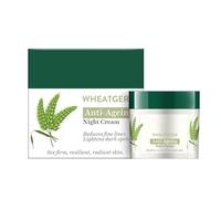 Wheat Germ Anti-Ageing Night Cream - 50g | Reduces Fine Lines | Lightens Dark Spots | 100% Botanical Extracts | Suitable for All Skin Types