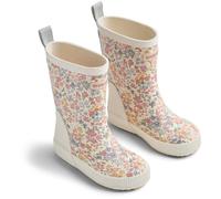 Wheat Girls Welly Wellington Boots - Waterproof Children's Natural Rubber Boots with High Shaft, Reflective Logo and Comfortable Recycled Lining, Pink, 10.5 UK Child