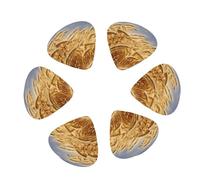 Wheat Harvest Guitar Pick 12 picks Fashion Personalized Bass Pick Durable Electric Guitar Plectrums Instrument Accessories for Ukulele Electric Guitar Bass