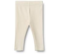 WHEAT - Kid's Rib Jersey Leggings Jules - Leggings size 122, sand