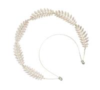 Wheat Leaf Headband Accessories Sturdy Goddesses Leaf Headband Bridal Hair Accessories For Gatherings