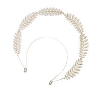 Wheat Leaf Headband Accessories Sturdy Goddesses Leaf Headband Bridal Hair Accessories For Gatherings