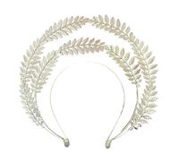 Wheat Leaf Headband Accessories Sturdy Goddesses Leaf Headband Bridal Hair Accessories For Gatherings