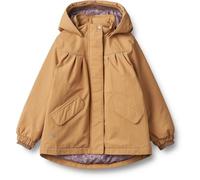 Wheat Mimmi Winter Jacket Technical Junior Sizes Girls 100% Recycled Polyester Oeko-Tex Standard Waterproof, Breathable, Windproof Oeko-Tex Standard, Ginger Bread, 110